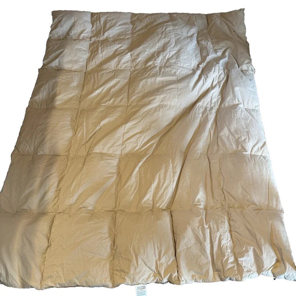 Ralph Lauren RLR Reversible Down Alternative Comforter Twin Plaid /Beige